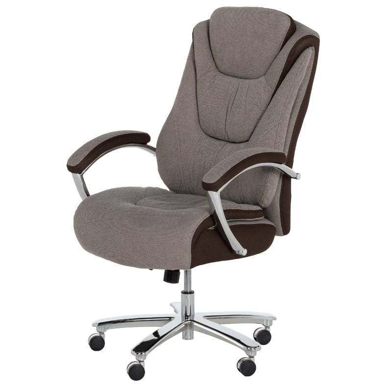 Директорски офис стол Carmen 6201 кафяв